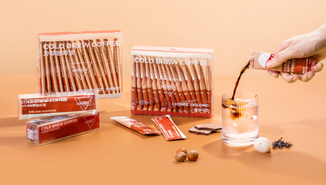Manner Coffee推出经典意式、荔枝乌龙两款冷萃咖啡液